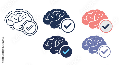 Set of premium quality award ribbon vector icons with elegant crown symbols, perfect for celebrating success, achievement, and recognition in various digital and print designs