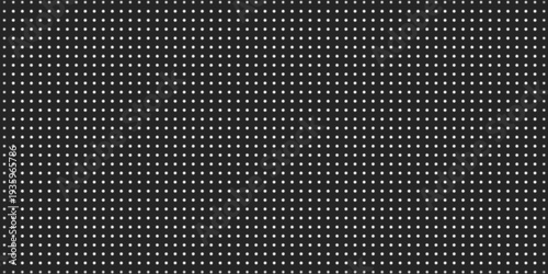 Wallpaper Mural Dot grid blueprint on black background. Even white circles form clean matrix for bullet journals, planner pages, interface mockups technical diagrams Torontodigital.ca