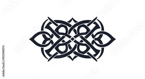 Intricate Celtic Knot Design