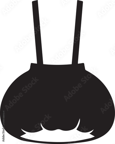 Basic Puffed Baby Skirt Silhouettes for Fashion Design