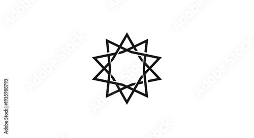 Geometric Star Shape