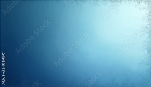 A textured old paper background merges with a misty morning fog over a dark blue ocean horizon where sunlight reflects through storm clouds