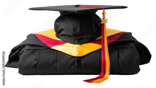 Graduation cap gown png academic success png education ceremony png diploma icon png transparent png
