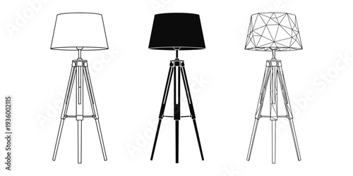 Tripod Floor Lamps Collection