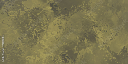 Abstract olive-green watercolor texture background with vintage grunge effect.