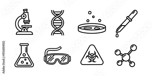 Science Icons Set