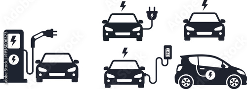 Electric vehicle (EV) charging stations and vehicles. 