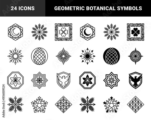Islamic prayer and mosque technology management pictograms featuring adhan broadcasting, qibla direction, and audio engineering monoline elements.