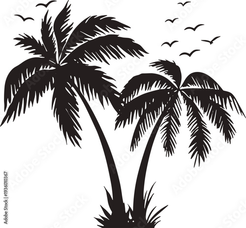 Palm summer svg, Salty Svg