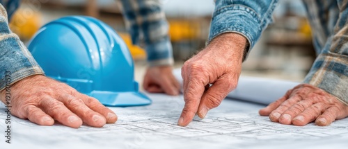 Mentoring young professionals in team management construction site realistic photo collaborative environment close-up perspective