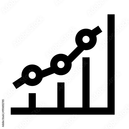 Line Graph Outline Icon