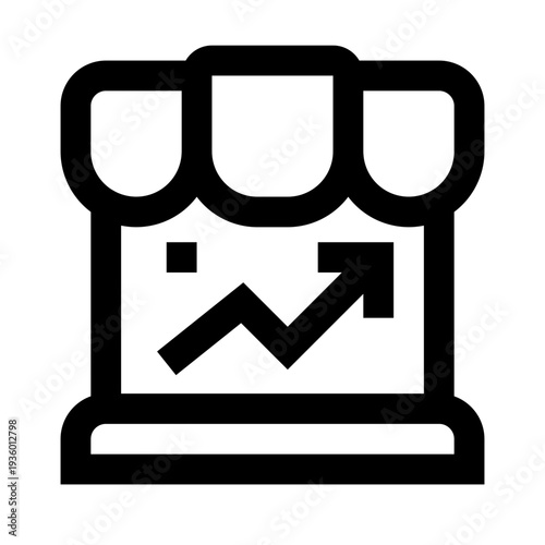 Marketing Strategy Outline Icon