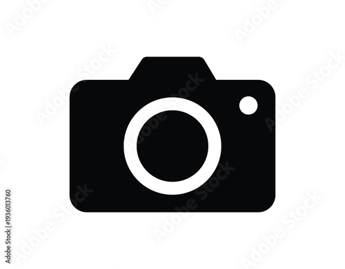 Modern camera icon for photography and videography needs