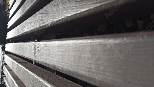 Rustic Wooden Bench Slats A Versatile Background for Text Placement and Creative Projects