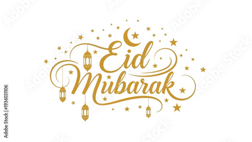 Eid Celebration, Islamic Tradition, Festive Atmosphere, Graphic Design, Cultural Event, Visual Art, Joyful Greeting