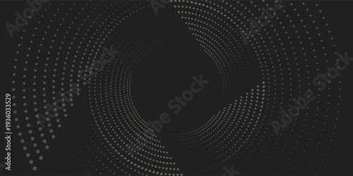 Half tone circle, Clean dot swirl pattern, Circle design elements, Spiral, Swirl shape made of circular pattern of dots