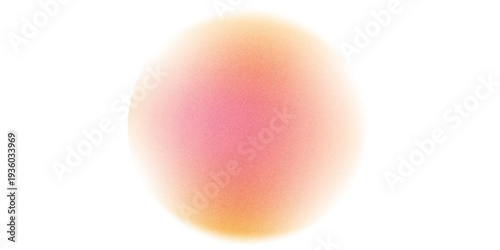 Color gradient, gradation circle, vector grain noise texture holographic blur abstract background. Color watercolor gradient blend mesh of neon iridescent colors gradation