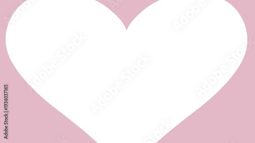 Dynamic 4K animation of moving pink heart, romantic, elegant background or transition for video, for Valentine's Day content, wedding slideshows, heartfelt social media posts. High quality footage