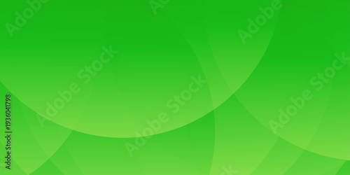 abstract green background with overlapping transparent circles and soft lime color gradients