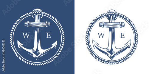 Two-color anchor design