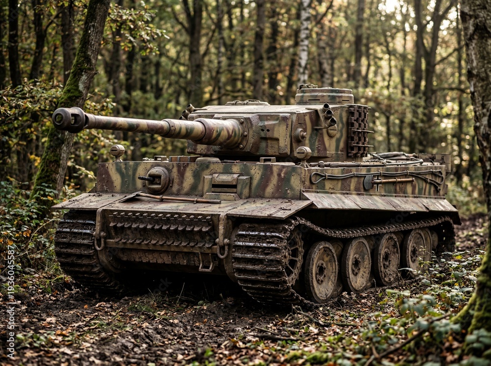 Obraz premium German tiger tank