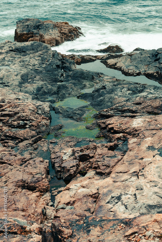 Rocks in the Atlantic Ocean