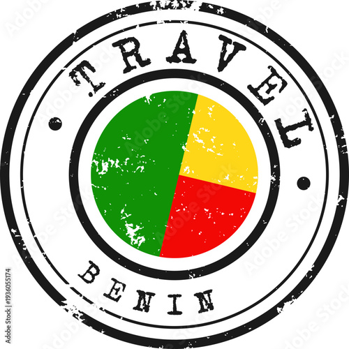 Benin Travel Grunge Stamp