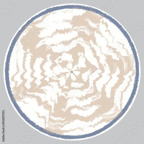 modern rustic and trendy ,coastal style pattern design area wall art poster beige cream tan linden sand colors geometric vector bleeding natural textures  seamless  striped textured. jacquard weave or