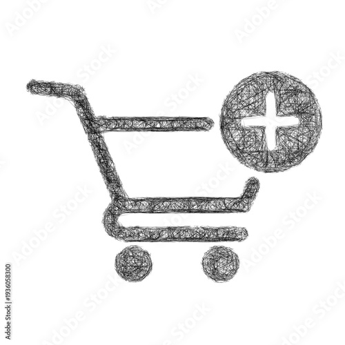 Sketch add to cart icon design
