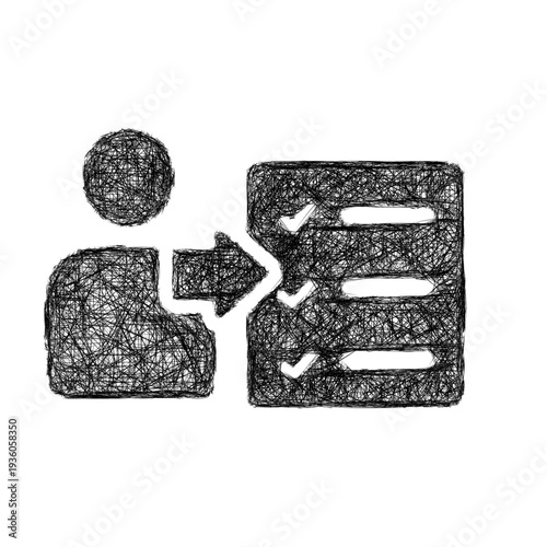 Sketch guest checkout icon design