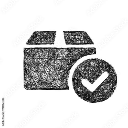 Sketch order confirmed icon design