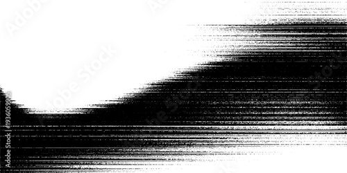 Grunge Monochrome Background with Rough Analog Noise and Glitch Effect