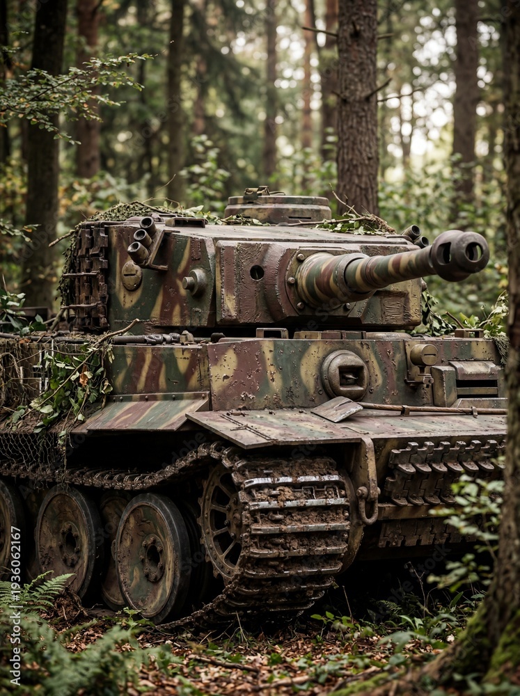 Obraz premium German tiger tank