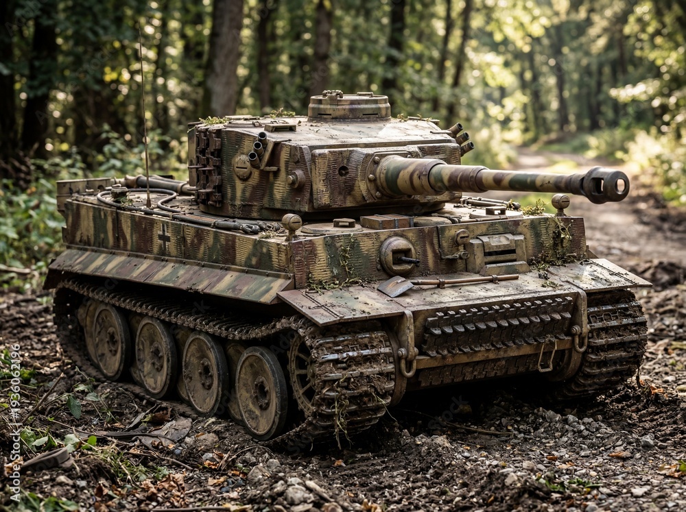 Obraz premium German tiger tank