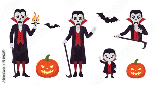 Vampire Characters for Halloween