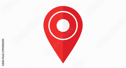 Red Location Pin Icon