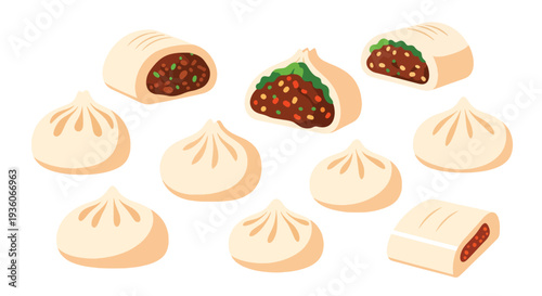 Assorted Dumplings and Manti