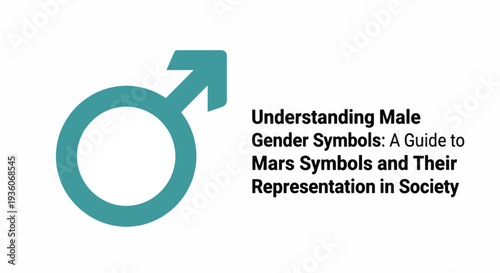 Male Gender Symbol Mars Sign