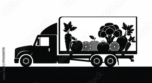 Truck Transporting Grapes