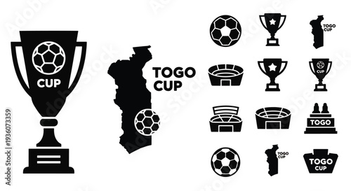 Togo Cup Trophy Icons