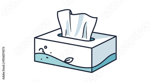 Tissue Box with Tissue