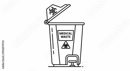 Medical Waste Bin