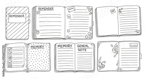 Notebook Templates Set