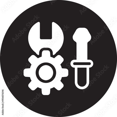 maintenance glyph icon