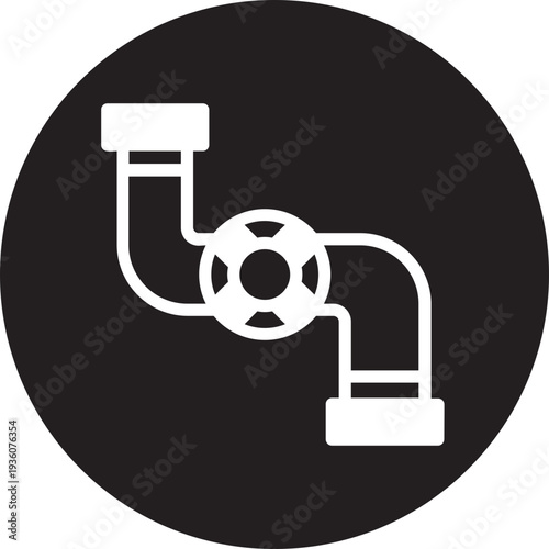 pipe glyph icon