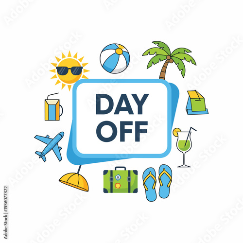 Day Off Vacation Concept