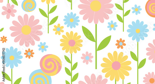 Colorful Floral Pattern