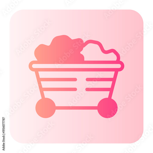 coal gradient icon