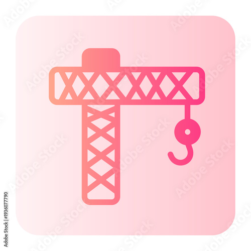 crane gradient icon
