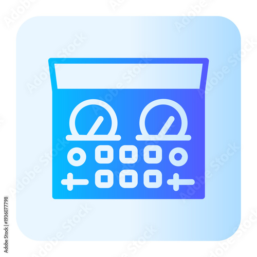 control panel gradient icon